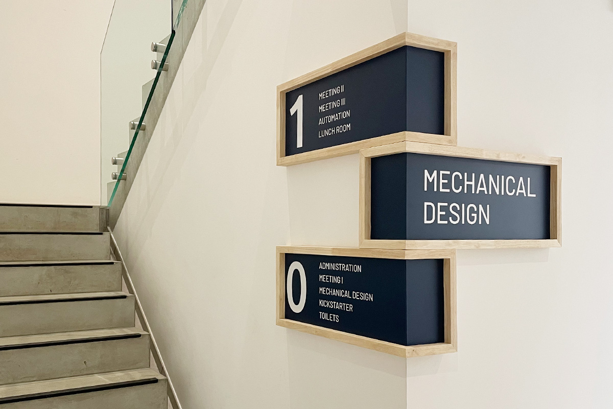Architecturale wayfinding | Signalisatie Vintiv