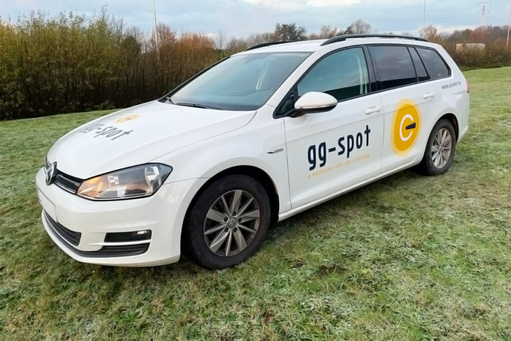 Autoreclame | Auto bestickeren | GG-Spot