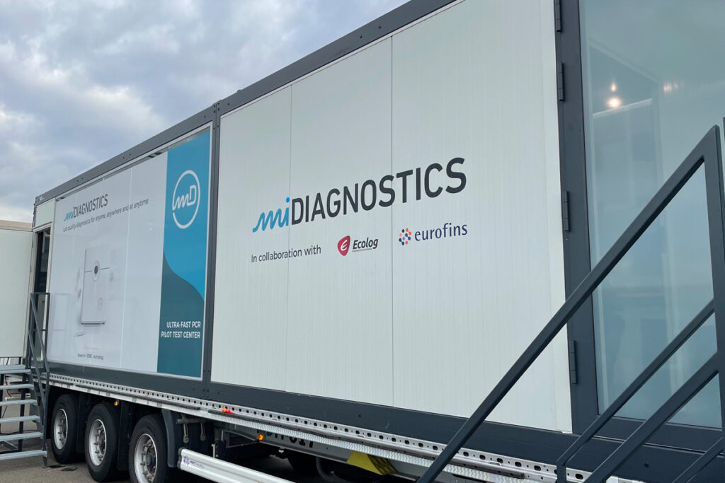 Belettering op trekker | Trailer bestickeren | MiDiagnostics