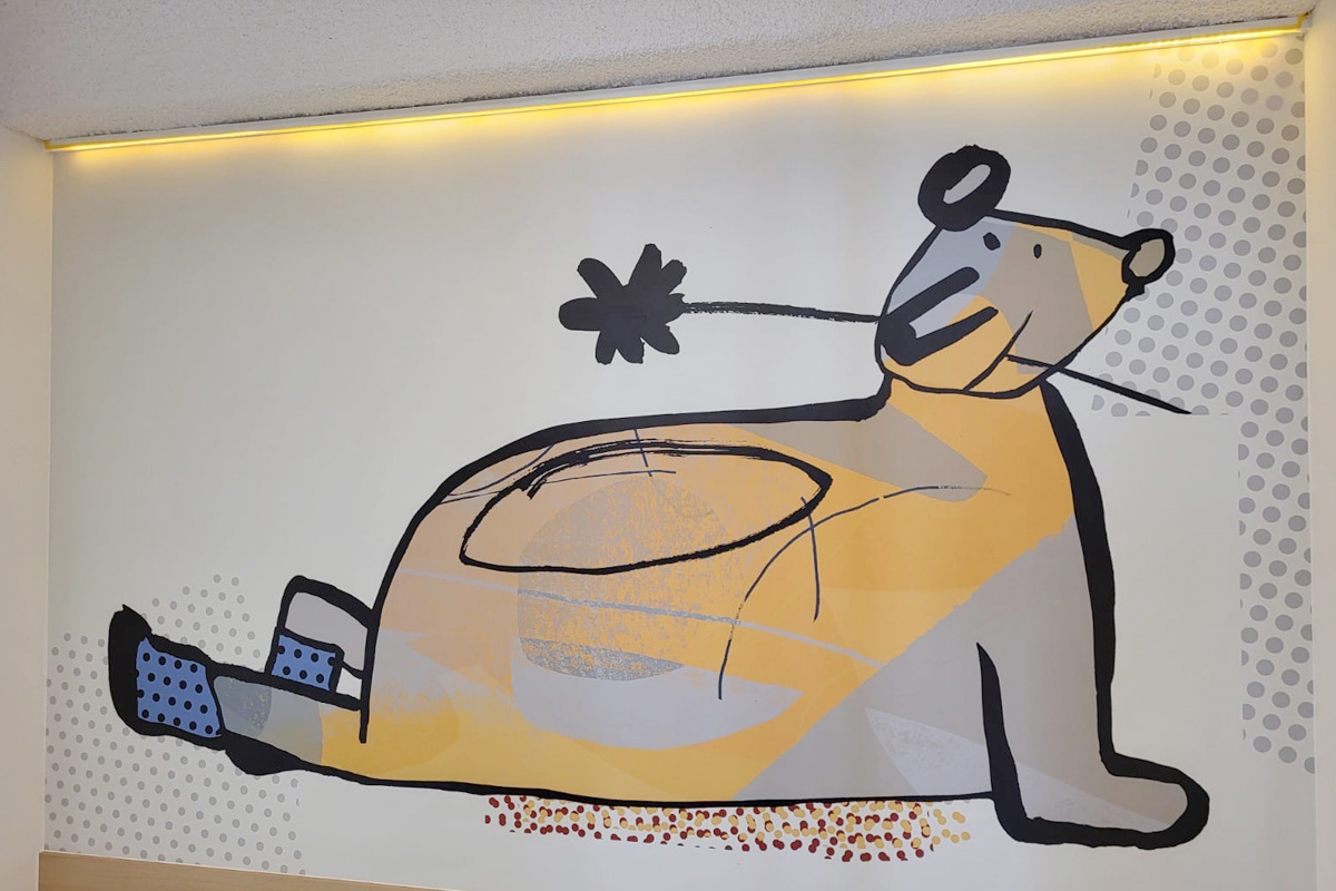 Educatieve muursticker | Decoratie kinderdagverblijf