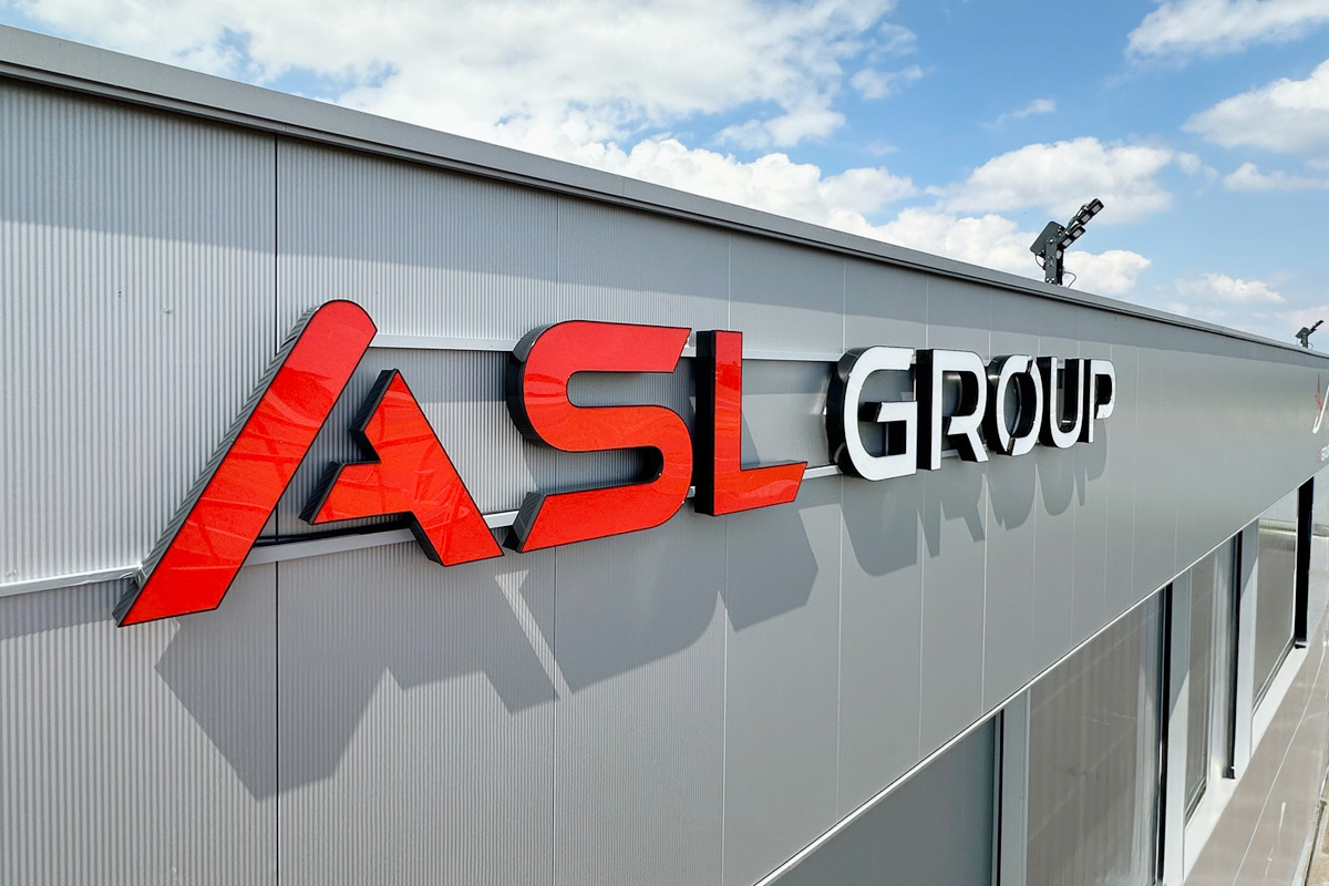 Gevelletters met verlichting voor bedrijven | ASL Group